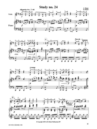 Selected Studies 3 - Violon - Dezaire Nico / Van Rompaey Gunter